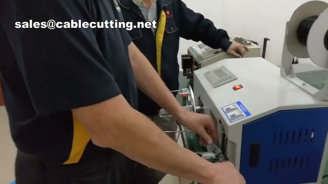 Máquina Automática para Bridas de Nylon: Enrolladora y Cierre Twist Tie