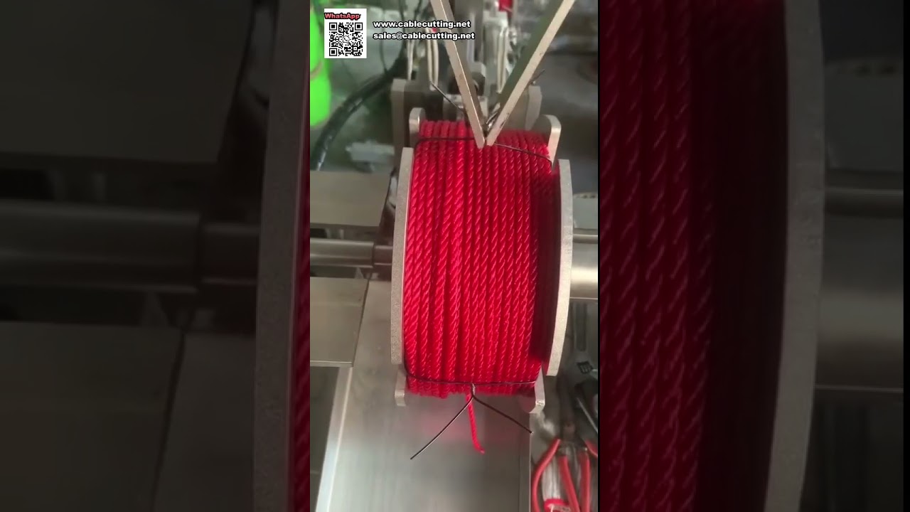 Máquina Automática de Alto Rendimiento para Empaque de Cuerdas de Nylon