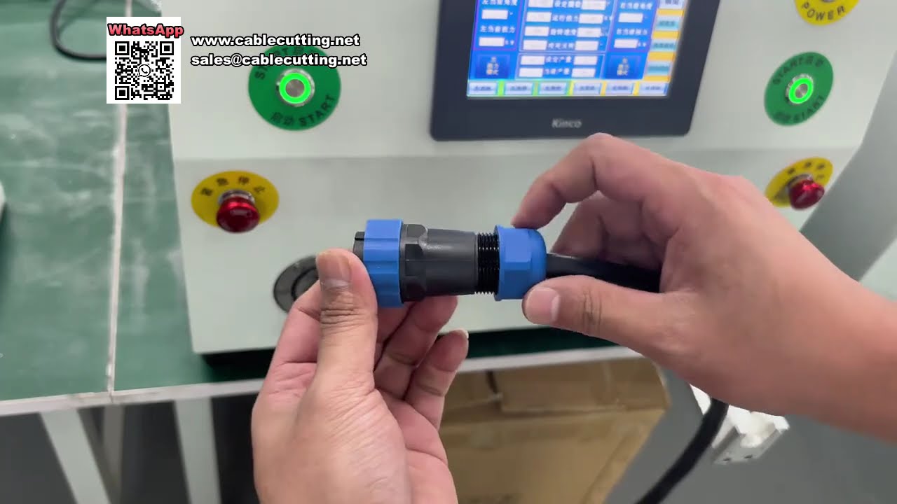 Máquina inteligente automática para atornillar tuercas en líneas de ensamblaje de arneses de cables
