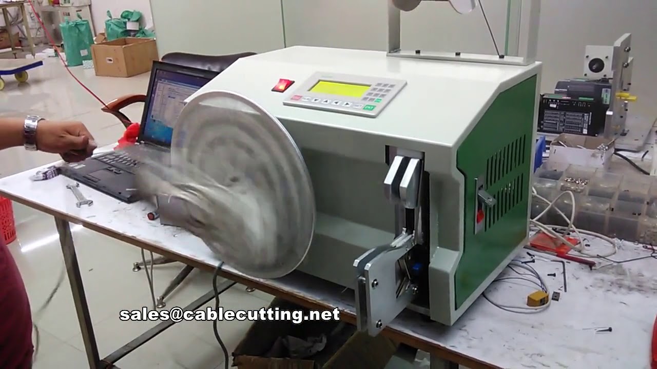 Herramienta Automática de Bobinado y Atado de Cables para Industria
