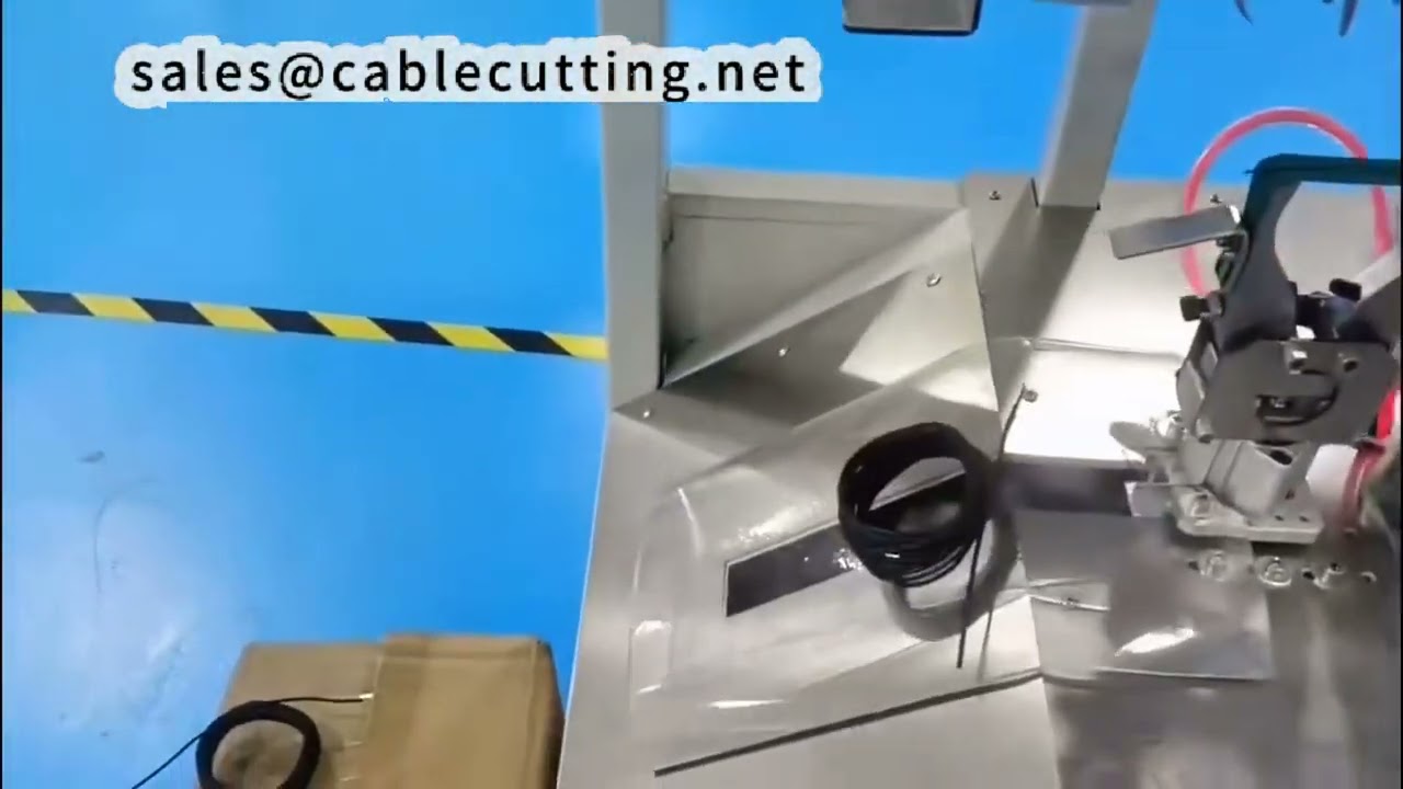 Máquina automática de bobinado y atado de alambre redondo con control servo - Bobinas precisas