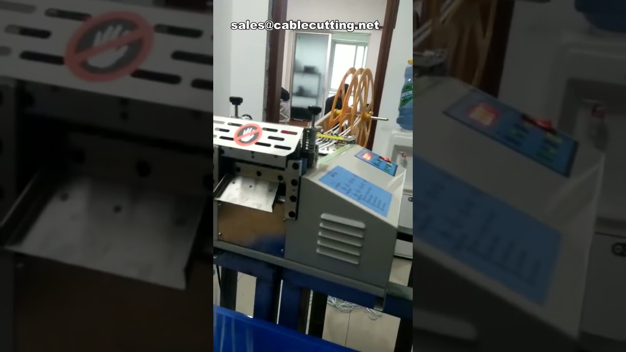 Máquina Cortadora de Cinta Mágica Controlada por Computadora | Cortadora de Cuerda de Nailon Automática