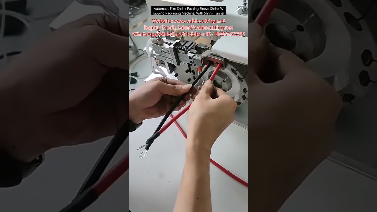 Máquina Automática de Envolvedora con Film Retráctil y Túnel de Termoencogido - Empaque Eficiente