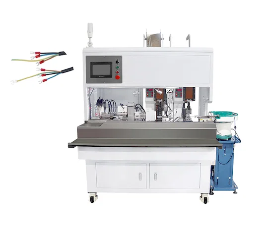 Engarzadora Automática Multiterminal para Cables WPM-555