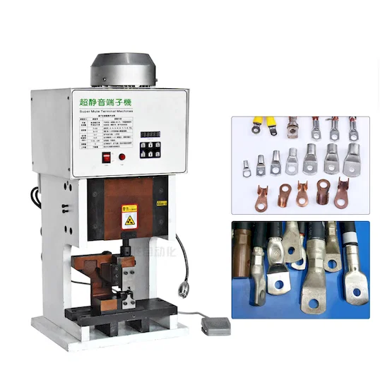 Máquina Silenciosa de Engarzar Terminales WPM-8000S