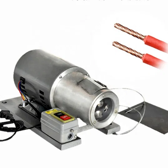 Máquina Semiautomática de Pelado y Torsión de Cables WPM-191 - Máquina de Corte y Pelado de Cables